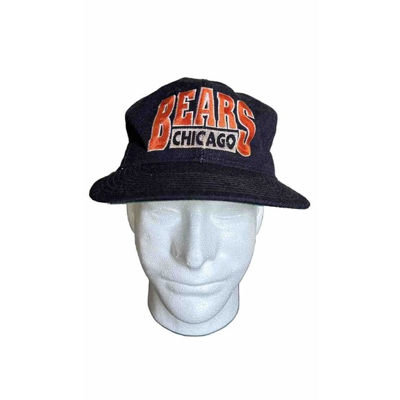 Vintage 90s Chicago Bears SnapBack Hat Drew Pearson Youngan - Picture 1 of 7
